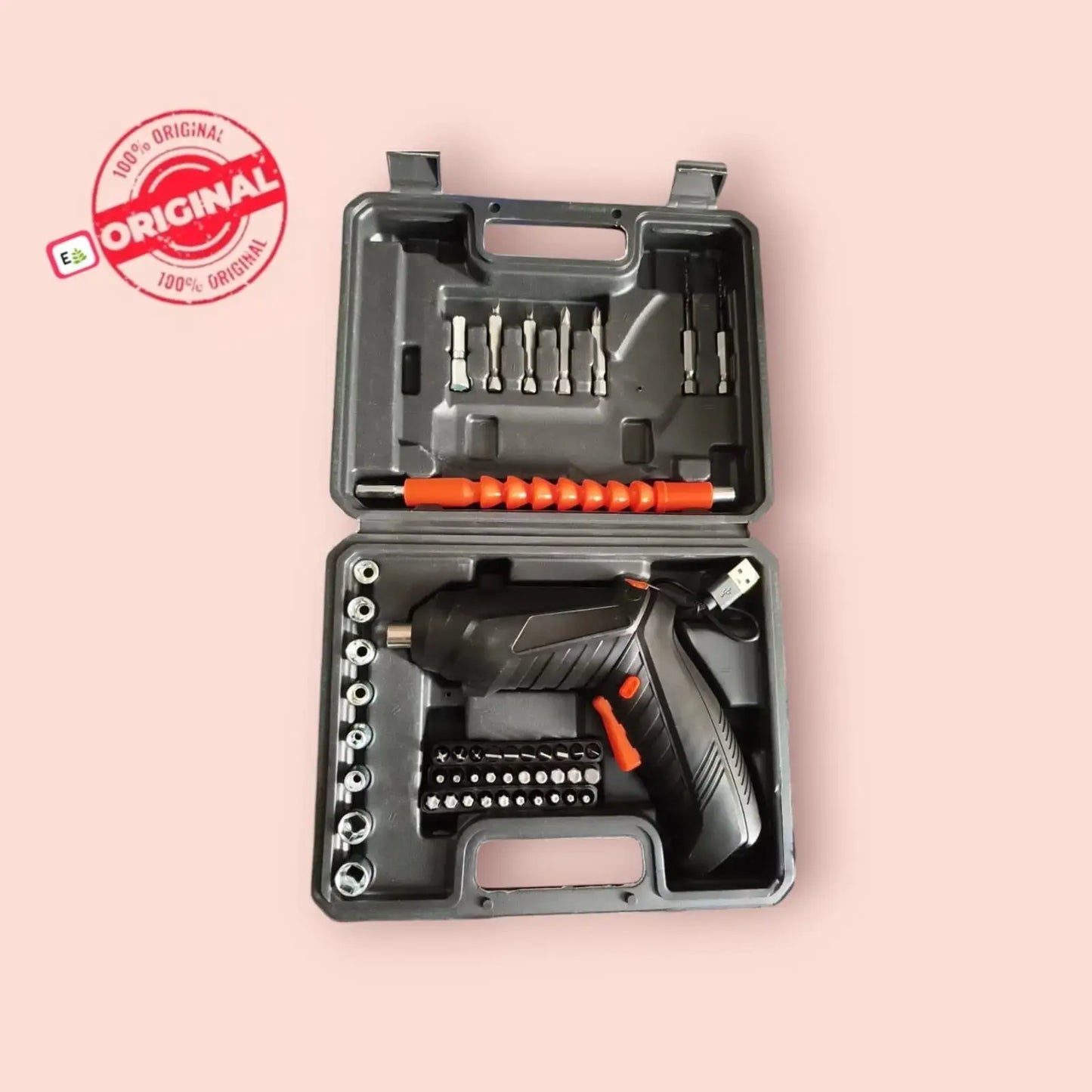 🔧 47-in-1 ProTech Screwdriver & Drill Bit Kit – Precision Meets Power!